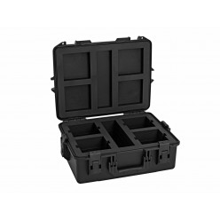 ROADINGER Plastic Case for 4x AKKU UP-4 QCL Spot QuickDMX MK2